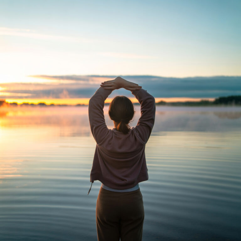 Ciągłe zmęczenie przyczyny – kobieta o poranku pełna energii