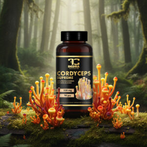 Kapsułki - Ekstrakt z grzyba Cordyceps Supreme na energię i wydolność