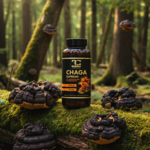 Kapsułki - Ekstrakt z grzyba Chaga (Błyskoporek podkorowy) na odporność