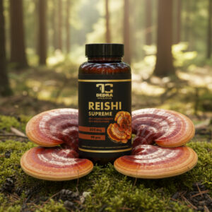 Kapsułki - Ekstrakt z grzyba Reishi (Ganoderma lucidum) na stres i odporność