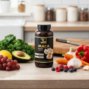 Kapsułki - Ekstrakt 10:1 z korzenia Maca na energię i libido