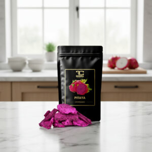 Pitaja liofilizowana - purpurowe, chrupiące plastry Smoczego Owocu